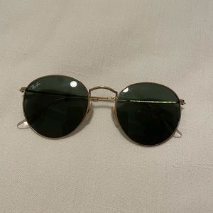 Ray-Ban round metal